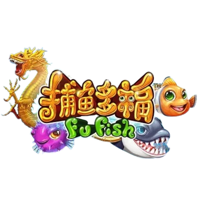 Skywind Group tarafından gerçek parayla oynanan Fu Fish Balık oyunu logo