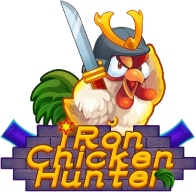 Iron Chicken Hunter Fish peli KA Gaming oikealla rahalla logo