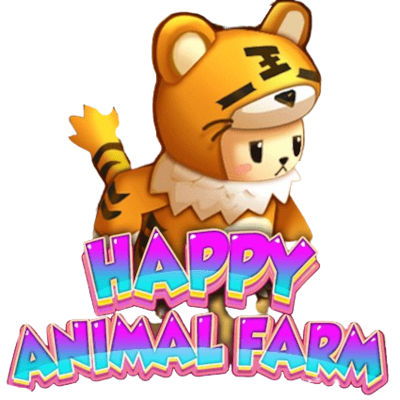 Happy Animal Farm Fish spel door KA Gaming voor echt geld logo